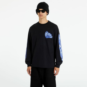 Tričko s krátkým rukávem Carhartt WIP Long Sleeve Babybrush Grin T-Shirt Black