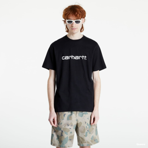 Tričko s krátkým rukávem Carhartt WIP S/S Script T-Shirt Black