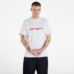 Tričko s krátkým rukávem Carhartt WIP S/S Script T-Shirt Šedé