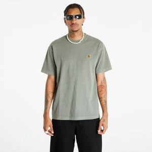 Tričko s krátkým rukávem Carhartt WIP S/S Vista T-Shirt UNISEX Smoke Green Garment Dyed