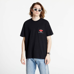 Tričko s krátkým rukávem Carhartt WIP S/S Worm Logo Pocket T-Shirt Black