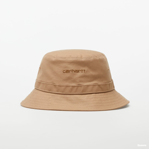 Klobouk Carhartt WIP Script Bucket Hat hnědý