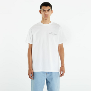 Tričko s krátkým rukávem Carhartt WIP Short Sleeve Formation T-Shirt White/ Green