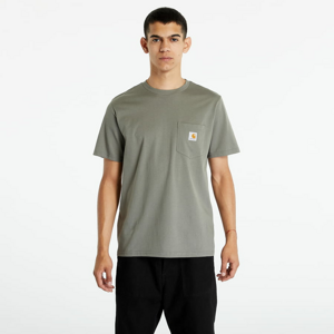 Tričko s krátkým rukávem Carhartt WIP Short Sleeve Pocket T-Shirt Smoke Green