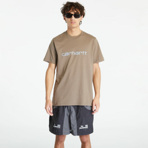 Tričko s krátkým rukávem Carhartt WIP Short Sleeve Script T-Shirt Barista/ Mirror