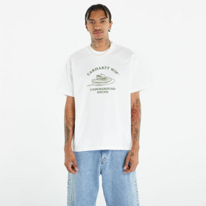 Tričko s krátkým rukávem Carhartt WIP Short Sleeve Underground Sound T-Shirt White