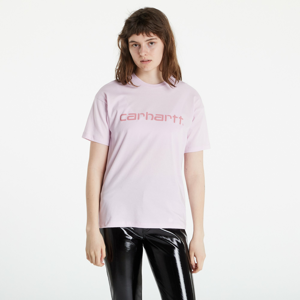 Tričko Carhartt WIP W' SS Script T-shirt růžová