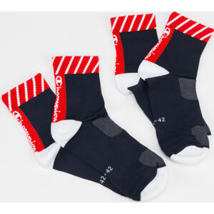 Ponožky Champion 2Pack Shock Absorber navy / bílé / červené