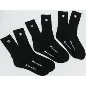 Ponožky Champion 3 Pack Crew Socks černé