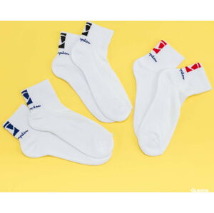 Ponožky Champion 3Pack Double Logo Socks bílé
