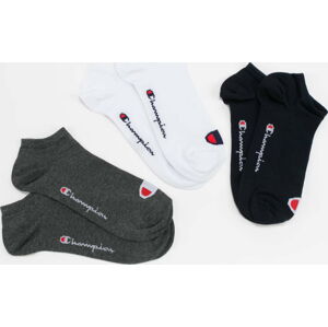 Ponožky Champion 3Pack In Shoe Legacy Socks navy / bílé / melange tmavě šedé