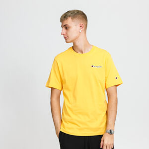 Tričko s krátkým rukávem Champion Crewneck T-Shirt žluté