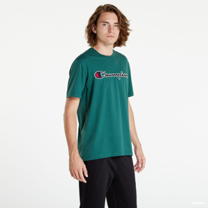 Tričko s krátkým rukávem Champion Crewneck T-Shirt zelené