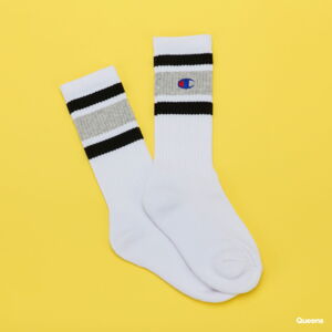 Ponožky Champion Rochester Crew Sock bílé / melange šedé / černé