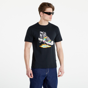 Pánské tričko Converse Paint Drip Graphic Pullover Tee černé