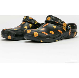 Pantofle Crocs Bistro Graphic Clog multi black / black
