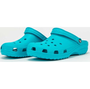 Pantofle Crocs Classic digital aqua
