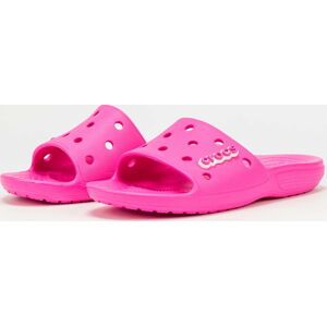 Pantofle Crocs Classic Crocs Slide electric pink