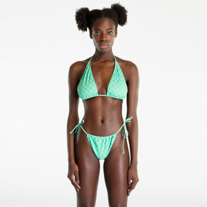 Plavky Daily Paper Pinto Bikini Top Absinth Green Monogram