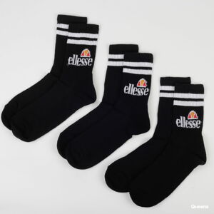 Ponožky ellesse Pullo 3Pack Socks černé / bílé