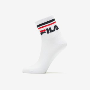 Ponožky Fila Calza Quarter 3-Pack Socks White