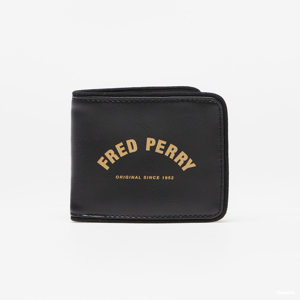 Peněženka FRED PERRY Arch Branded Billfold Wallet černá