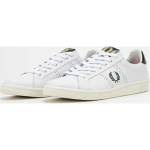 FRED PERRY B721 Leather Tab white