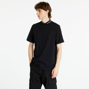 Tričko s krátkým rukávem FRED PERRY Branded Collar T-Shirt Black