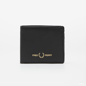 Peněženka FRED PERRY Pique Texturd Billfold Wallet černá