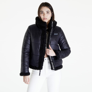Dámská zimní bunda GUESS Charis Reversible Jacket Black