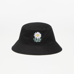 Klobouk GUESS Front Logo Bucket Hat černá