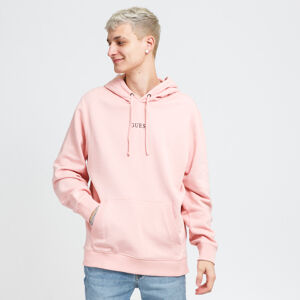 Mikina GUESS M Eco Roy Embroidered Logo Hoodie Pink