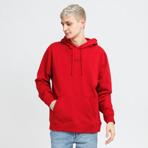 Mikina GUESS M Eco Roy Embroidered Logo Hoodie Red