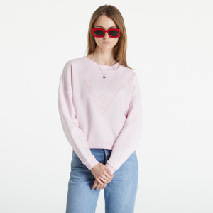 Dámská mikina GUESS Triangle Sweatshirt Pink