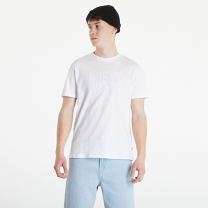 Tričko s krátkým rukávem GUESS Velvet Logo Tshirt bílé