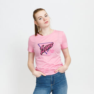 Dámské tričko GUESS W Front Print Tee Pink