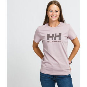 Dámské tričko Helly Hansen Logo T-Shirt fialová