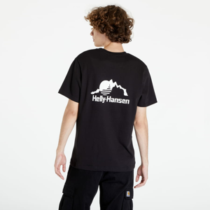Tričko s krátkým rukávem Helly Hansen Patch T-Shirt Černé