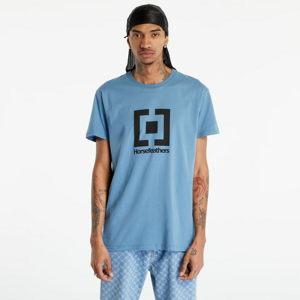 Tričko s krátkým rukávem Horsefeathers Base T-Shirt Blue Heaven