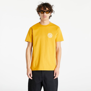 Tričko s krátkým rukávem Horsefeathers Circle T-Shirt Sunflower