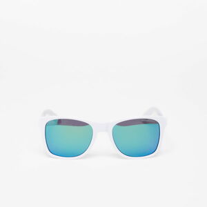 Horsefeathers Foster Sunglasses Gloss White/ Mirror Green