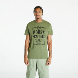 Tričko s krátkým rukávem Horsefeathers Jack T-Shirt Loden Green