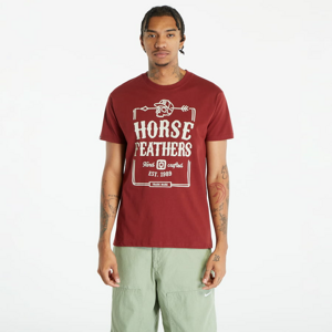 Tričko s krátkým rukávem Horsefeathers Jack T-Shirt Red Pear