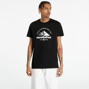 Tričko s krátkým rukávem Horsefeathers Mountain T-Shirt Black