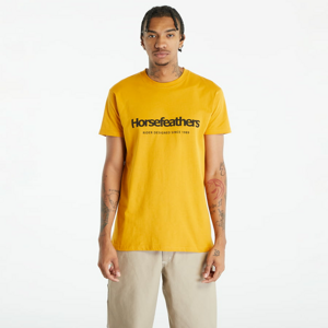 Tričko s krátkým rukávem Horsefeathers Quarter T-Shirt Sunflower