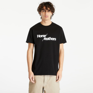 Tričko s krátkým rukávem Horsefeathers Slash T-Shirt Black