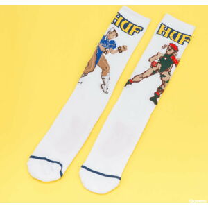 Ponožky HUF Chun-Li & Cammy Socken bílé