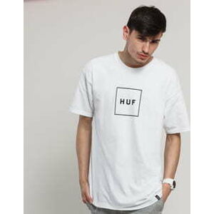 Tričko s krátkým rukávem HUF Essentials Box Logo Tee bílé