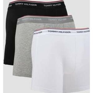 Tommy Hilfiger 3 Pack Boxer Brief černé / melange šedé / bílé