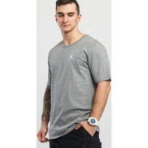 Tričko s krátkým rukávem Jordan Jumpman Air Embroided Tee melange šedé